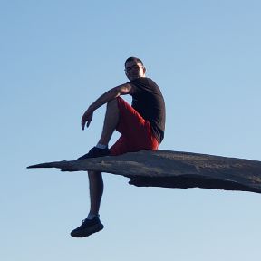 Me at potato chip rock